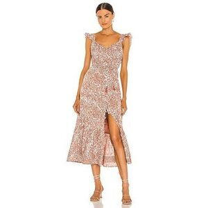 CLEOBELLA Sophia Midi Dress in Marled Print Size S